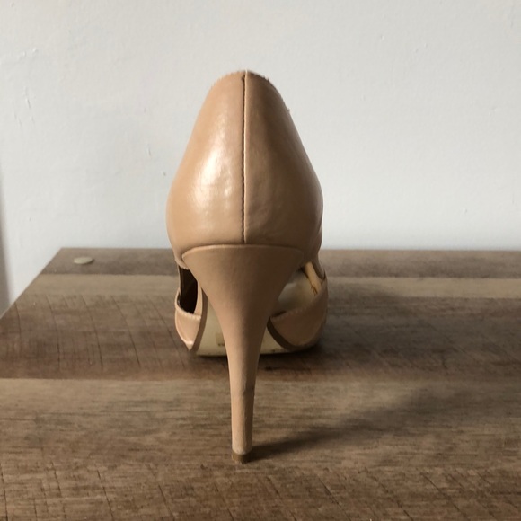 Paprika neutral beige open toe heels - Picture 4 of 4